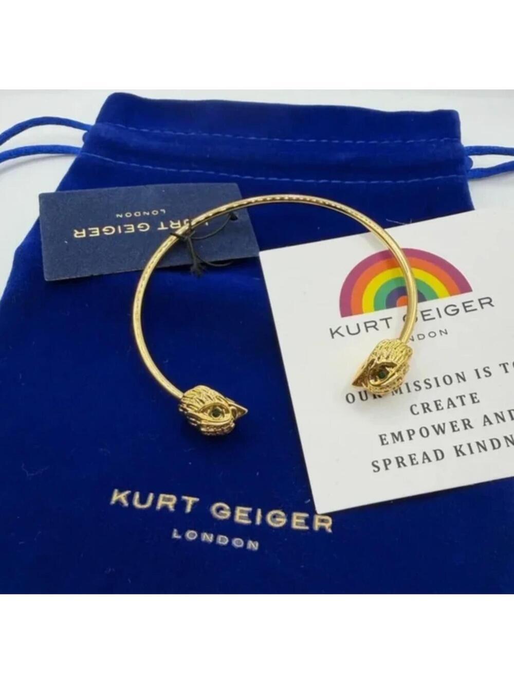 Kurt Geiger Eagle Bangle Bracelet NWT